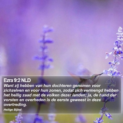 Ezra 9:2 NLD Bible Verse Image