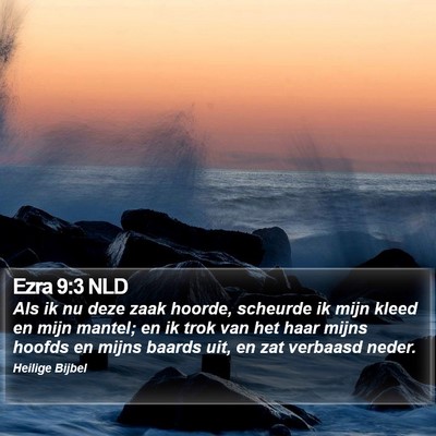 Ezra 9:3 NLD Bible Verse Image