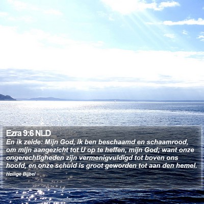 Ezra 9:6 NLD Bible Verse Image