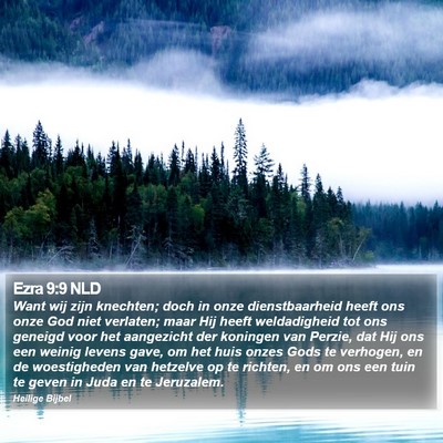 Ezra 9:9 NLD Bible Verse Image