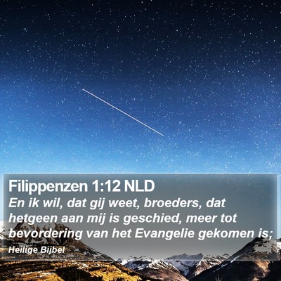 Filippenzen 1:12 NLD Bible Verse Image