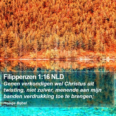 Filippenzen 1:16 NLD Bible Verse Image