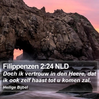 Filippenzen 2:24 NLD Bible Verse Image