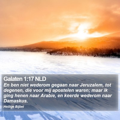 Galaten 1:17 NLD Bible Verse Image