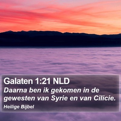 Galaten 1:21 NLD Bible Verse Image