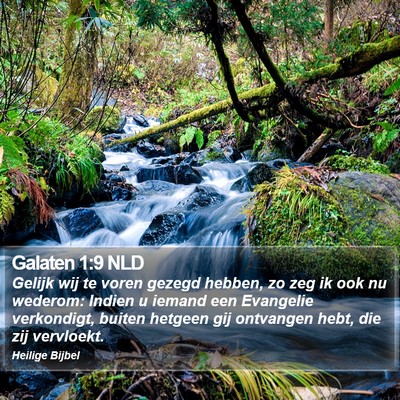 Galaten 1:9 NLD Bible Verse Image