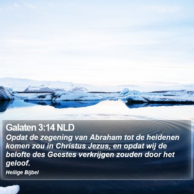 Galaten 3:14 NLD Bible Verse Image