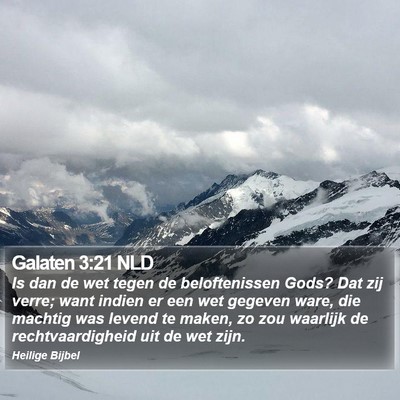 Galaten 3:21 NLD Bible Verse Image