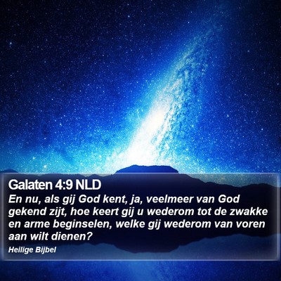 Galaten 4:9 NLD Bible Verse Image
