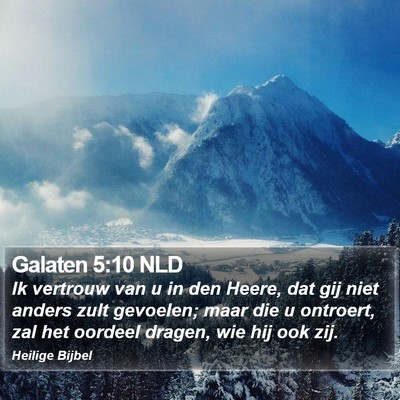 Galaten 5:10 NLD Bible Verse Image