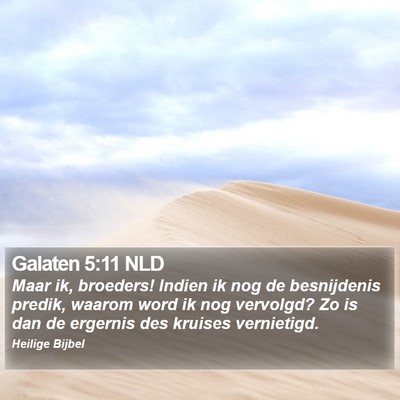 Galaten 5:11 NLD Bible Verse Image