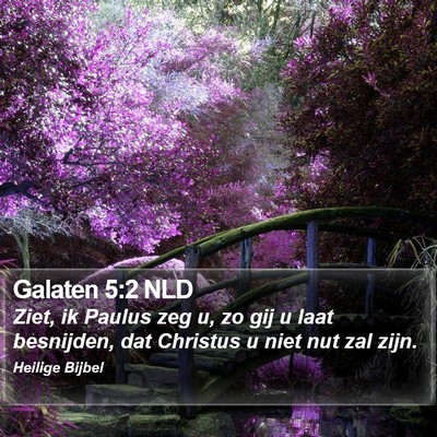 Galaten 5:2 NLD Bible Verse Image