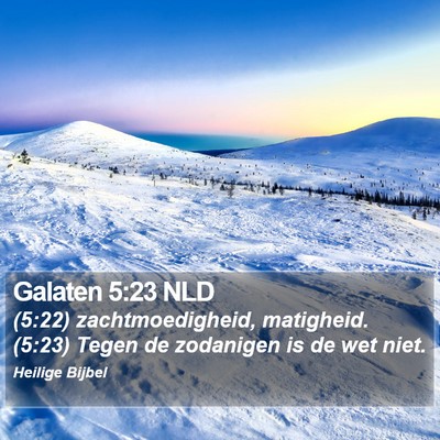 Galaten 5:23 NLD Bible Verse Image