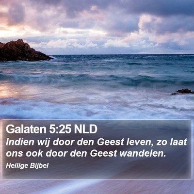 Galaten 5:25 NLD Bible Verse Image