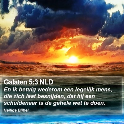 Galaten 5:3 NLD Bible Verse Image