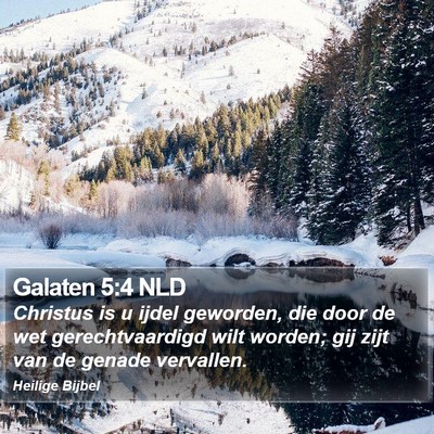 Galaten 5:4 NLD Bible Verse Image