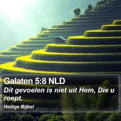 Galaten 5:8 NLD Bible Verse Image