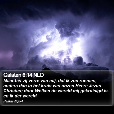Galaten 6:14 NLD Bible Verse Image