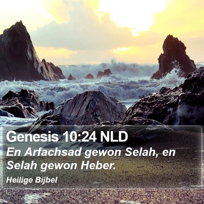 Genesis 10:24 NLD Bible Verse Image