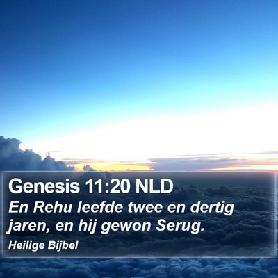 Genesis 11:20 NLD Bible Verse Image