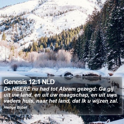 Genesis 12:1 NLD Bible Verse Image