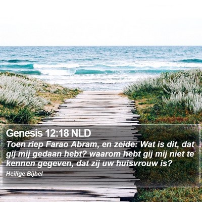 Genesis 12:18 NLD Bible Verse Image