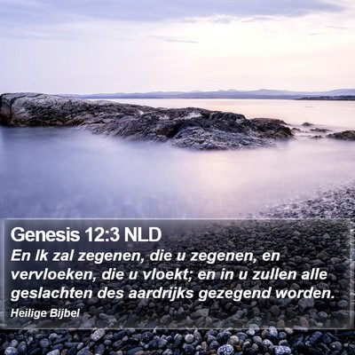 Genesis 12:3 NLD Bible Verse Image
