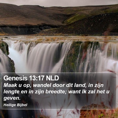 Genesis 13:17 NLD Bible Verse Image