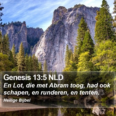 Genesis 13:5 NLD Bible Verse Image