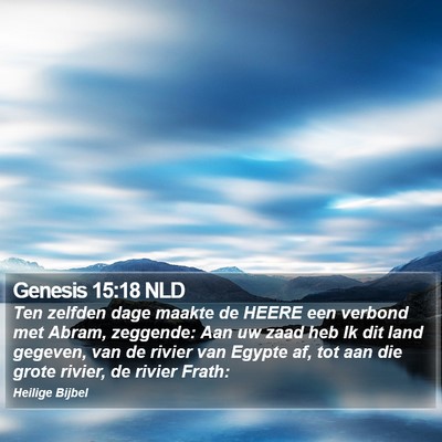 Genesis 15:18 NLD Bible Verse Image