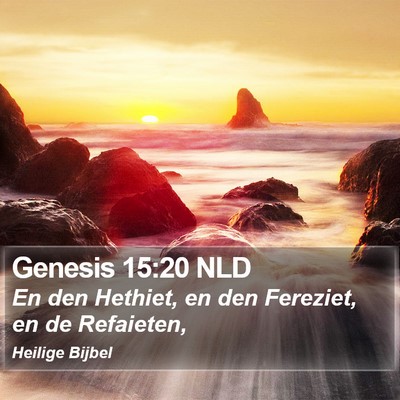 Genesis 15:20 NLD Bible Verse Image