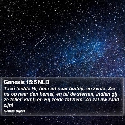 Genesis 15:5 NLD Bible Verse Image