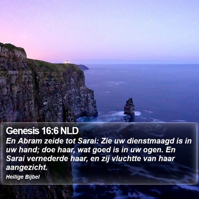 Genesis 16:6 NLD Bible Verse Image