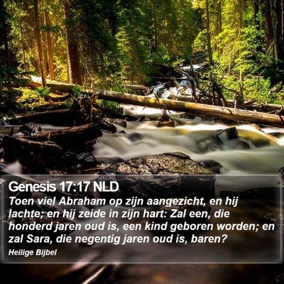 Genesis 17:17 NLD Bible Verse Image
