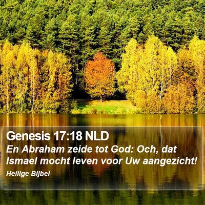 Genesis 17:18 NLD Bible Verse Image