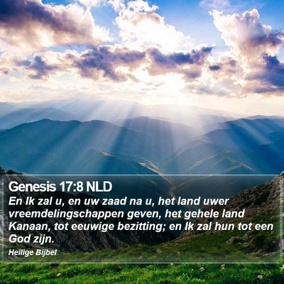 Genesis 17:8 NLD Bible Verse Image