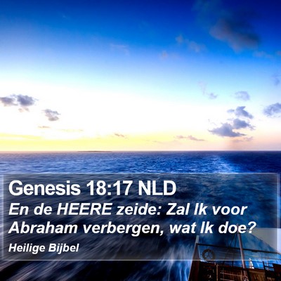 Genesis 18:17 NLD Bible Verse Image