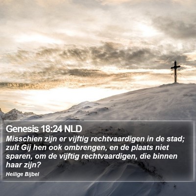 Genesis 18:24 NLD Bible Verse Image