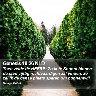 Genesis 18:26 NLD Bible Verse Image