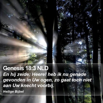 Genesis 18:3 NLD Bible Verse Image