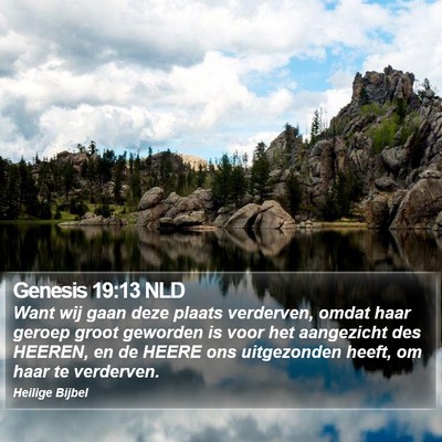 Genesis 19:13 NLD Bible Verse Image