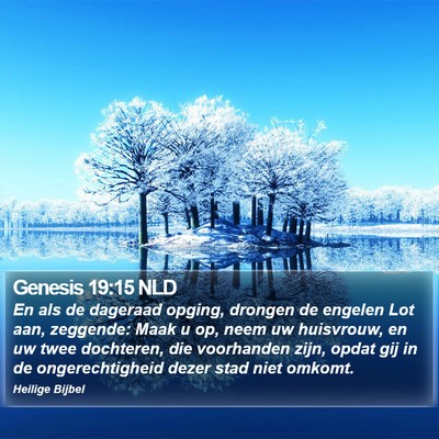 Genesis 19:15 NLD Bible Verse Image