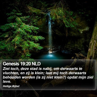 Genesis 19:20 NLD Bible Verse Image