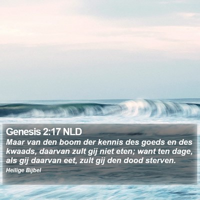 Genesis 2:17 NLD Bible Verse Image