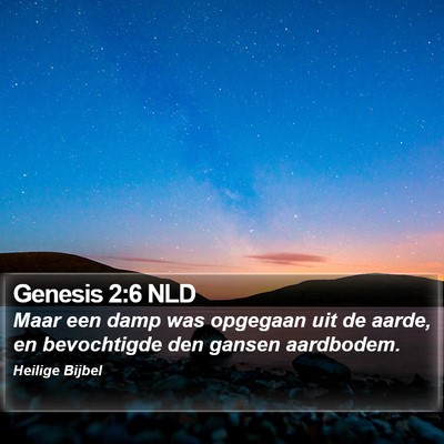 Genesis 2:6 NLD Bible Verse Image