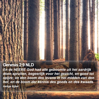 Genesis 2:9 NLD Bible Verse Image