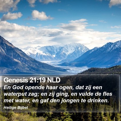 Genesis 21:19 NLD Bible Verse Image