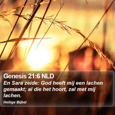 Genesis 21:6 NLD Bible Verse Image