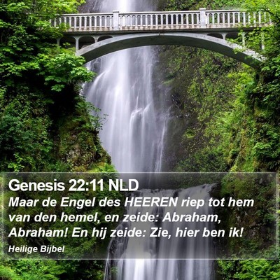 Genesis 22:11 NLD Bible Verse Image