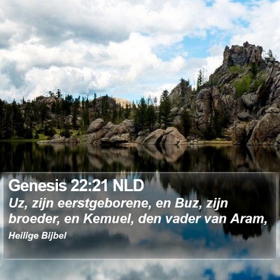 Genesis 22:21 NLD Bible Verse Image